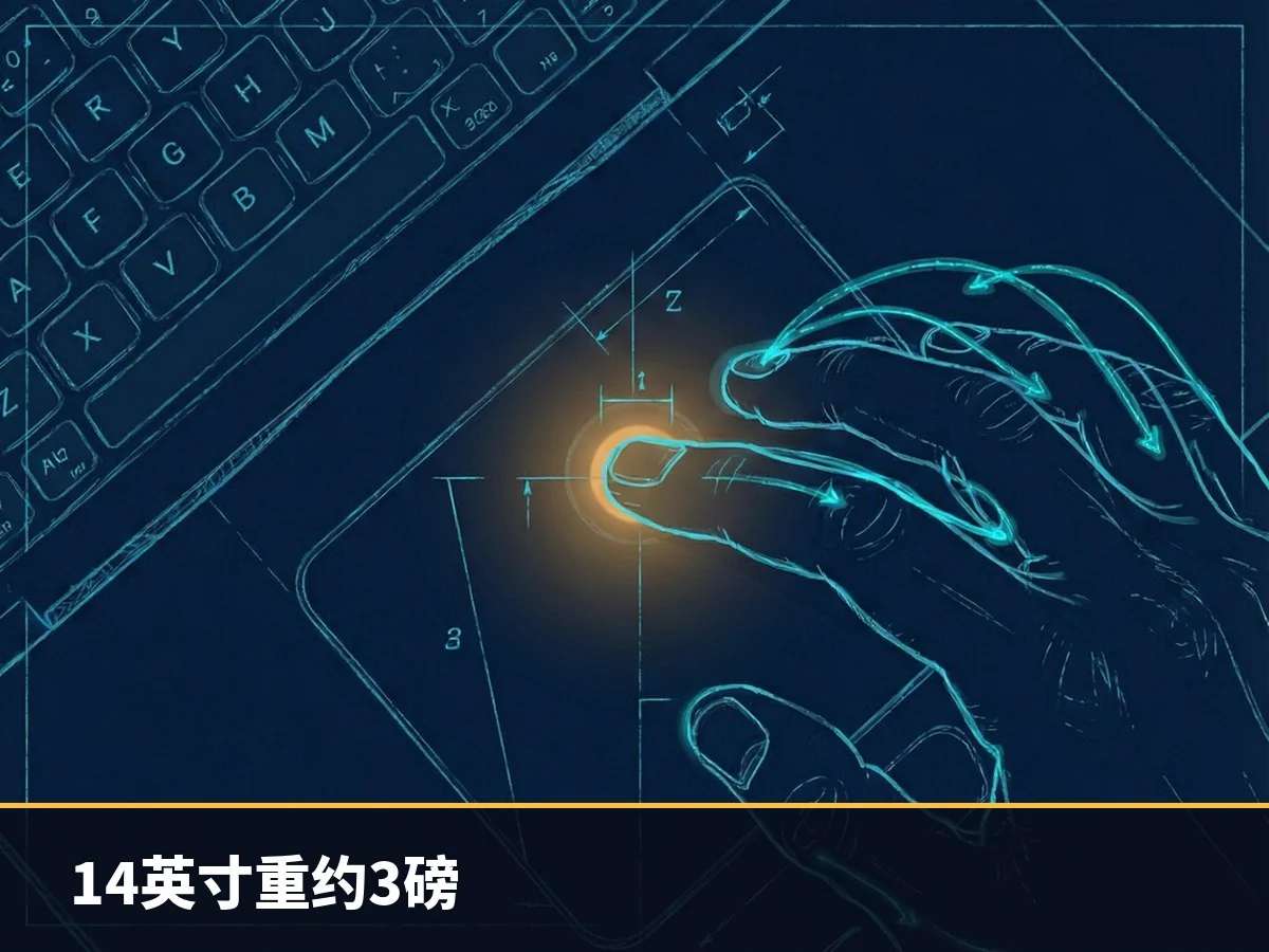 14英寸重约3磅