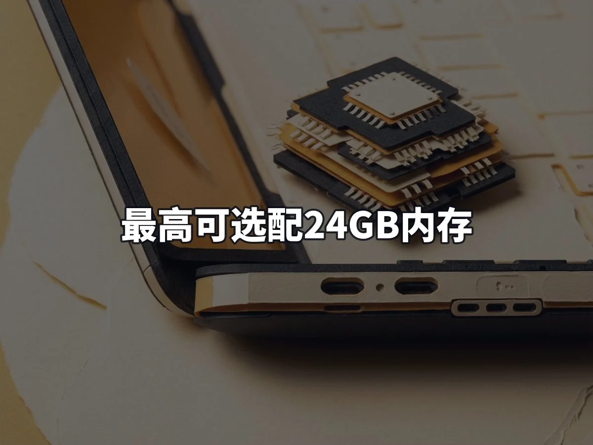 最高可选配24GB内存