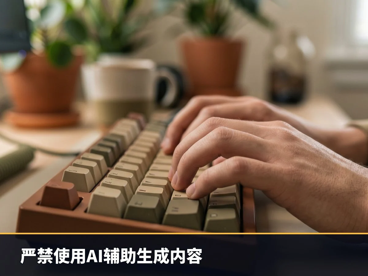 严禁使用AI辅助生成内容