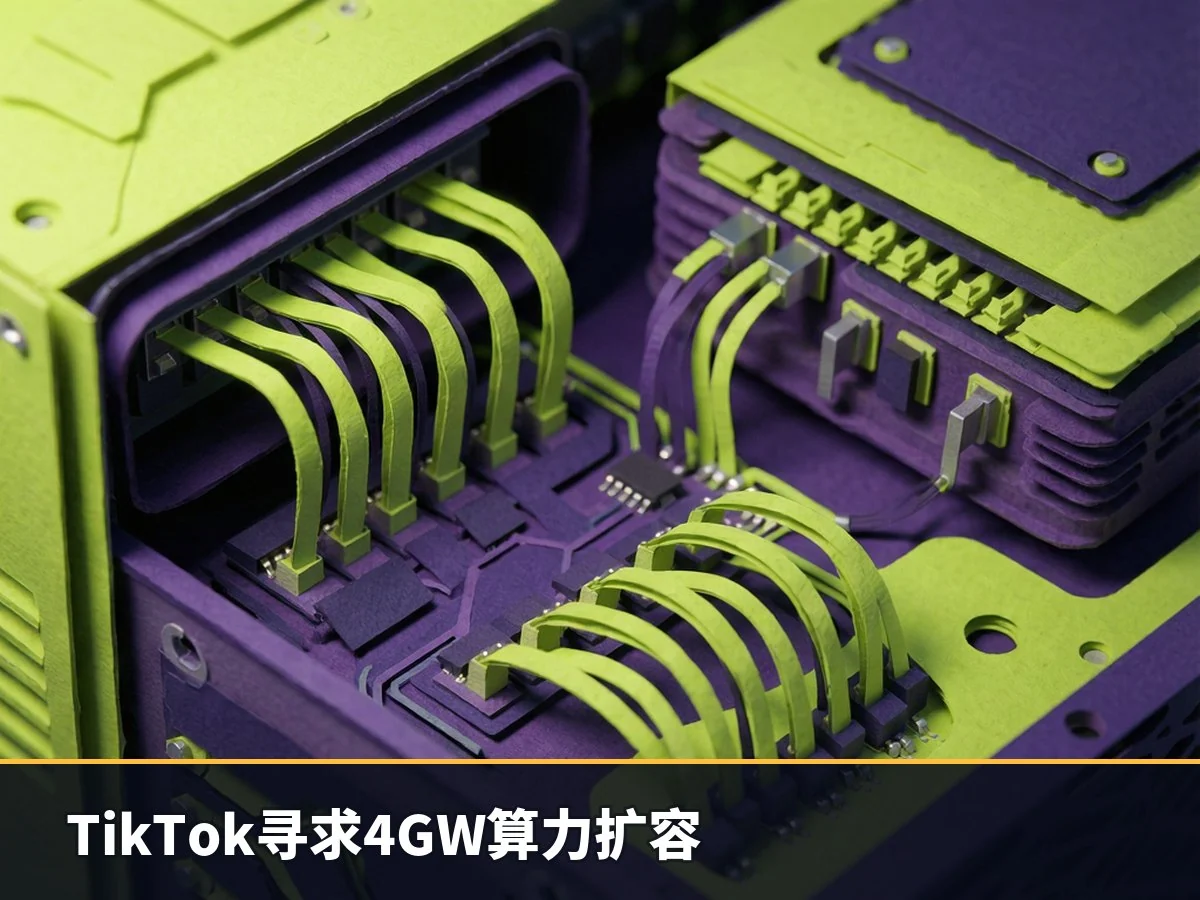 TikTok寻求4GW算力扩容