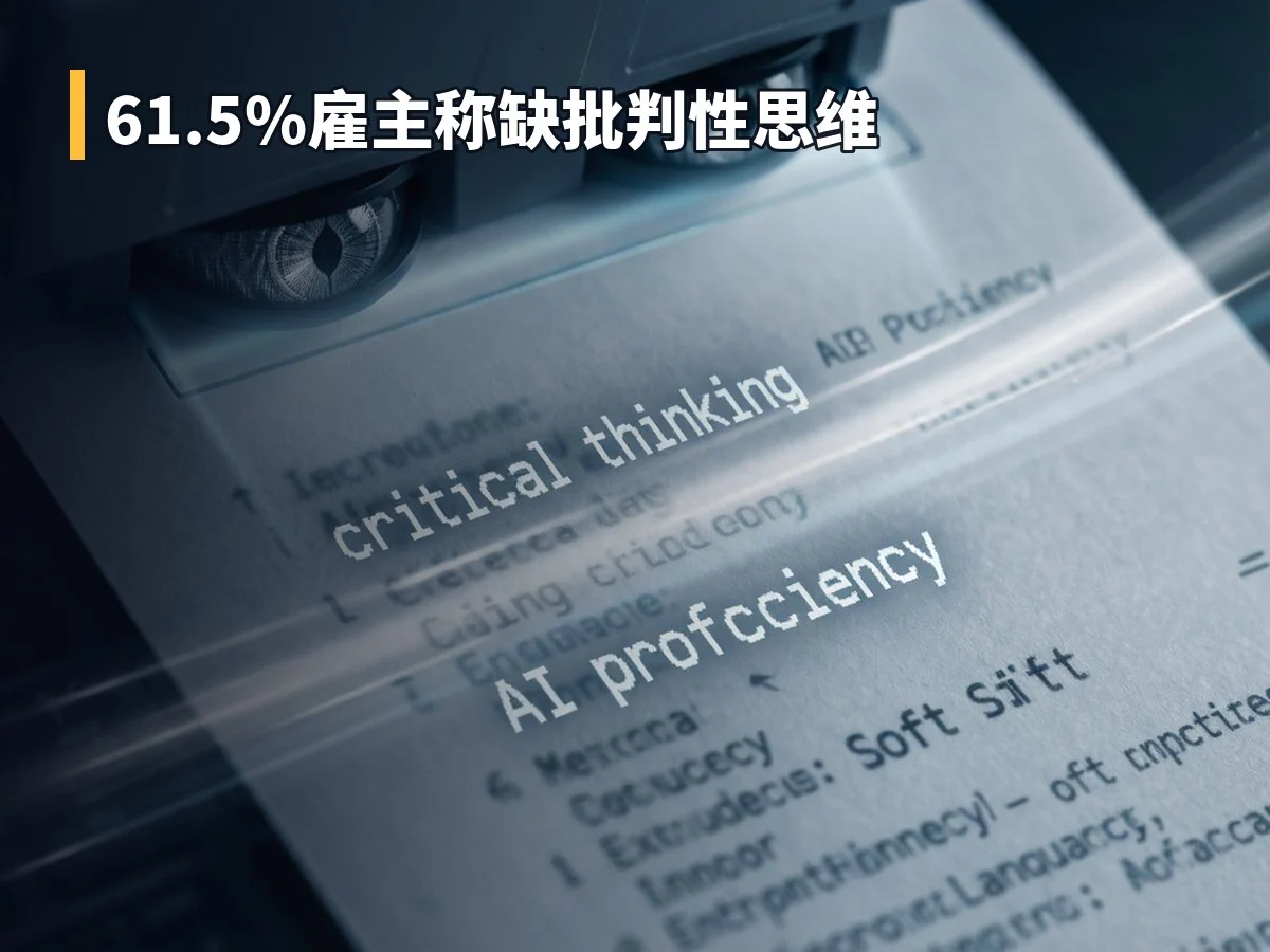 61.5%雇主称缺批判性思维