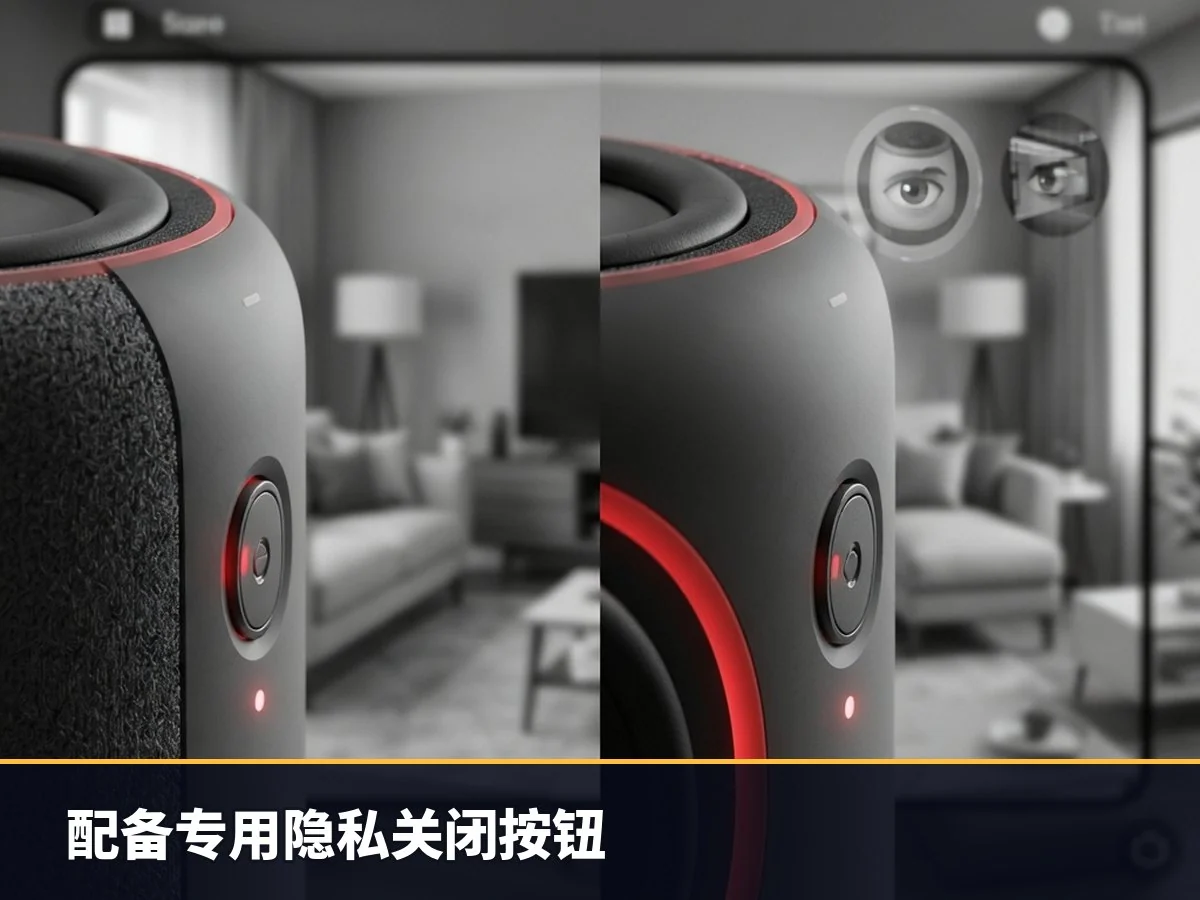 配备专用隐私关闭按钮