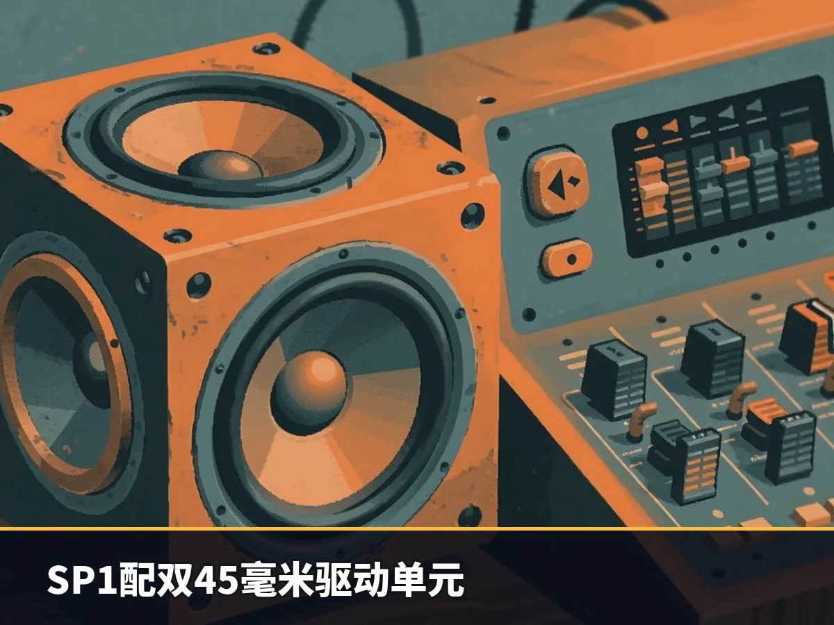 SP1配双45毫米驱动单元