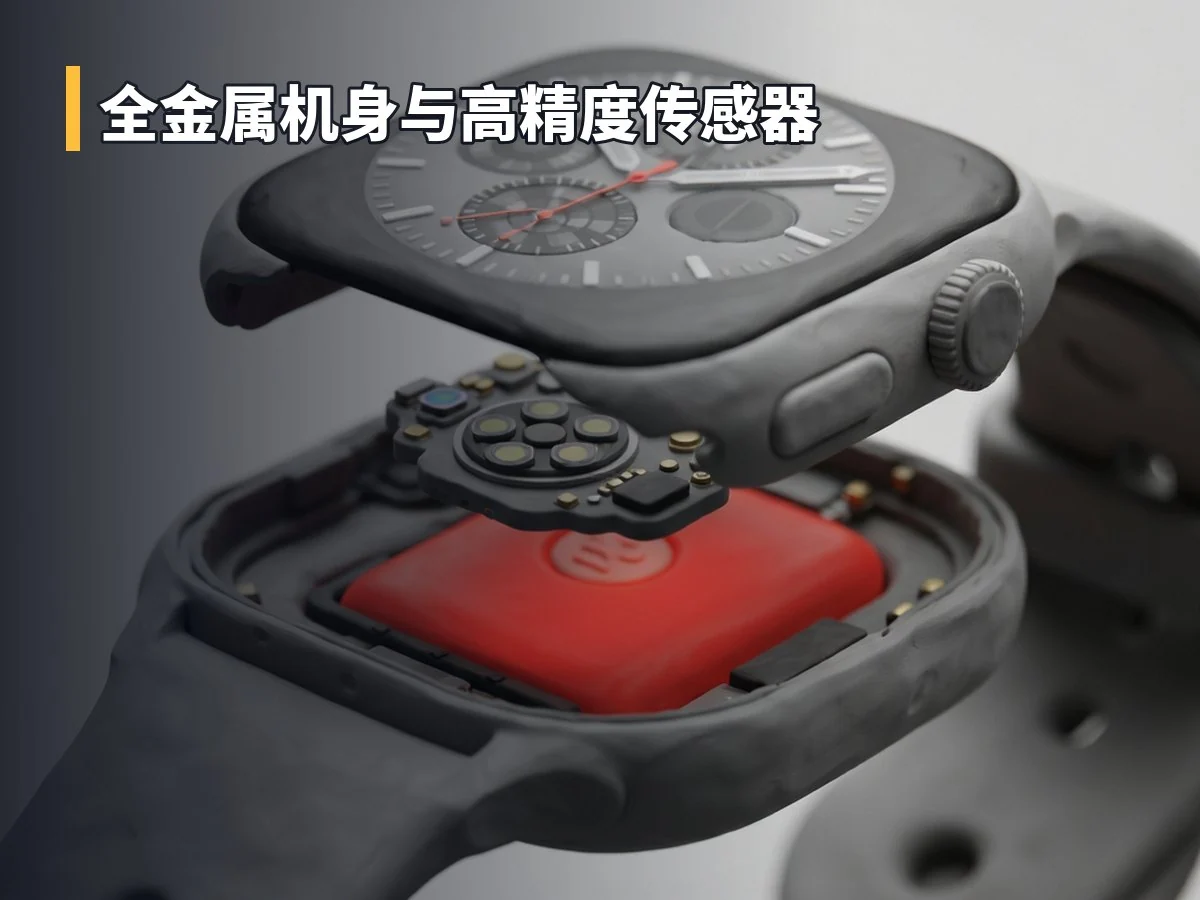 全金属机身与高精度传感器
