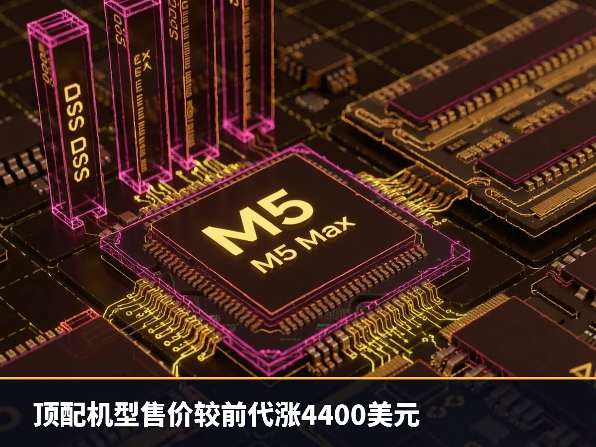 顶配机型售价较前代涨4400美元