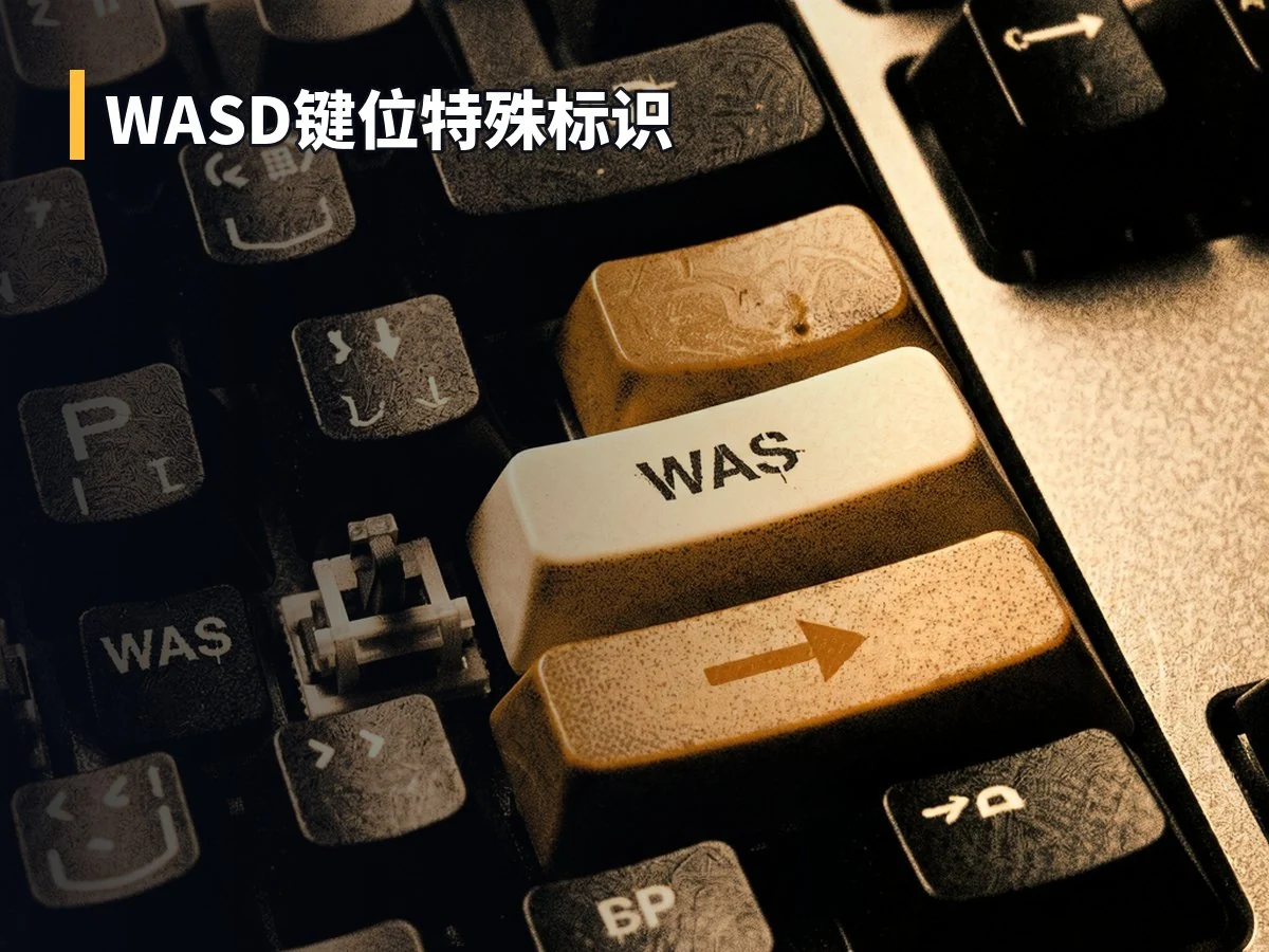 WASD键位特殊标识