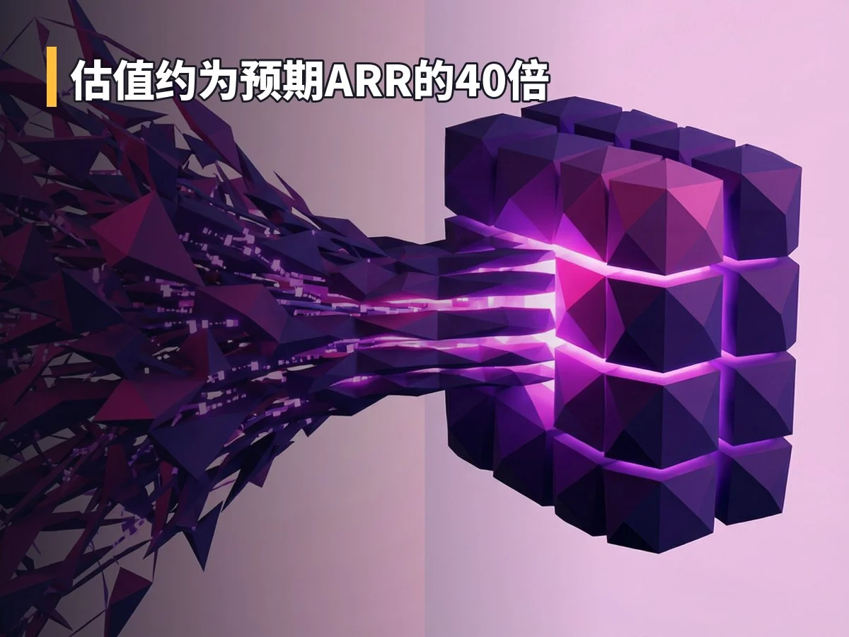 估值约为预期ARR的40倍