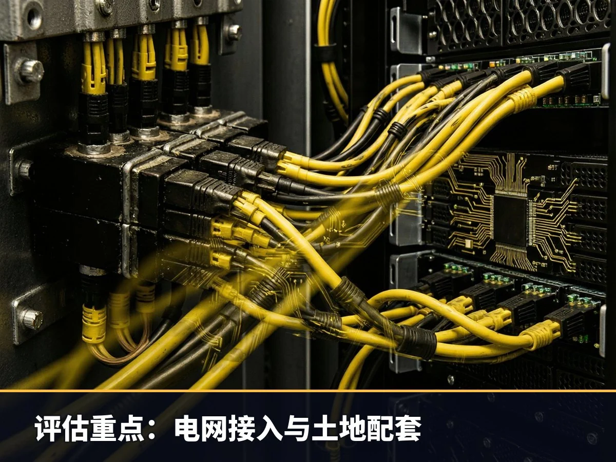 评估重点：电网接入与土地配套