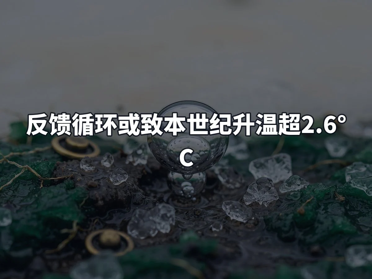 反馈循环或致本世纪升温超2.6°C