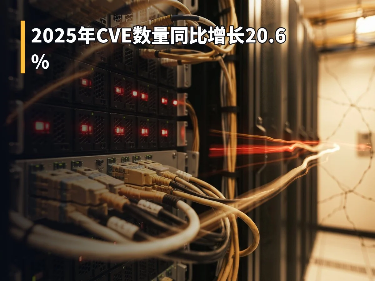 2025年CVE数量同比增长20.6%