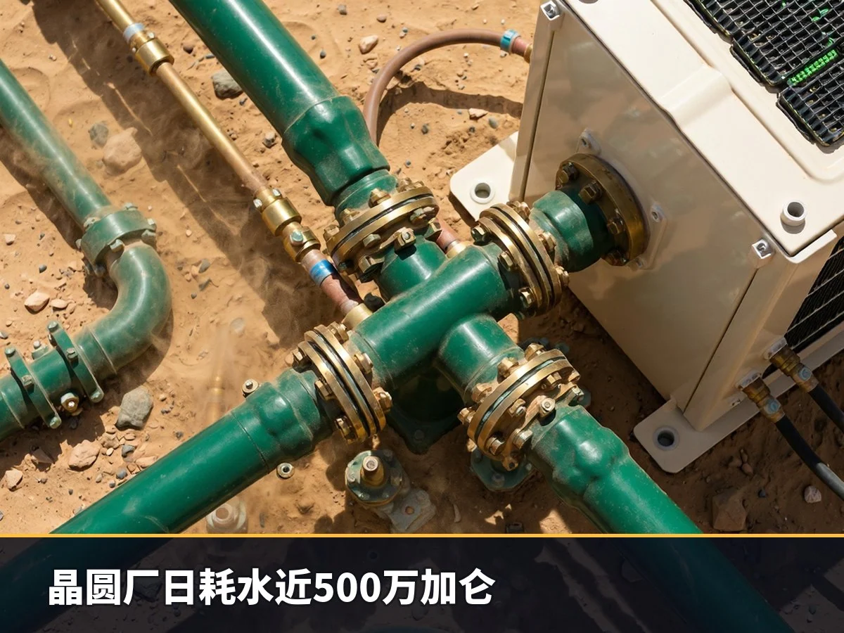 晶圆厂日耗水近500万加仑