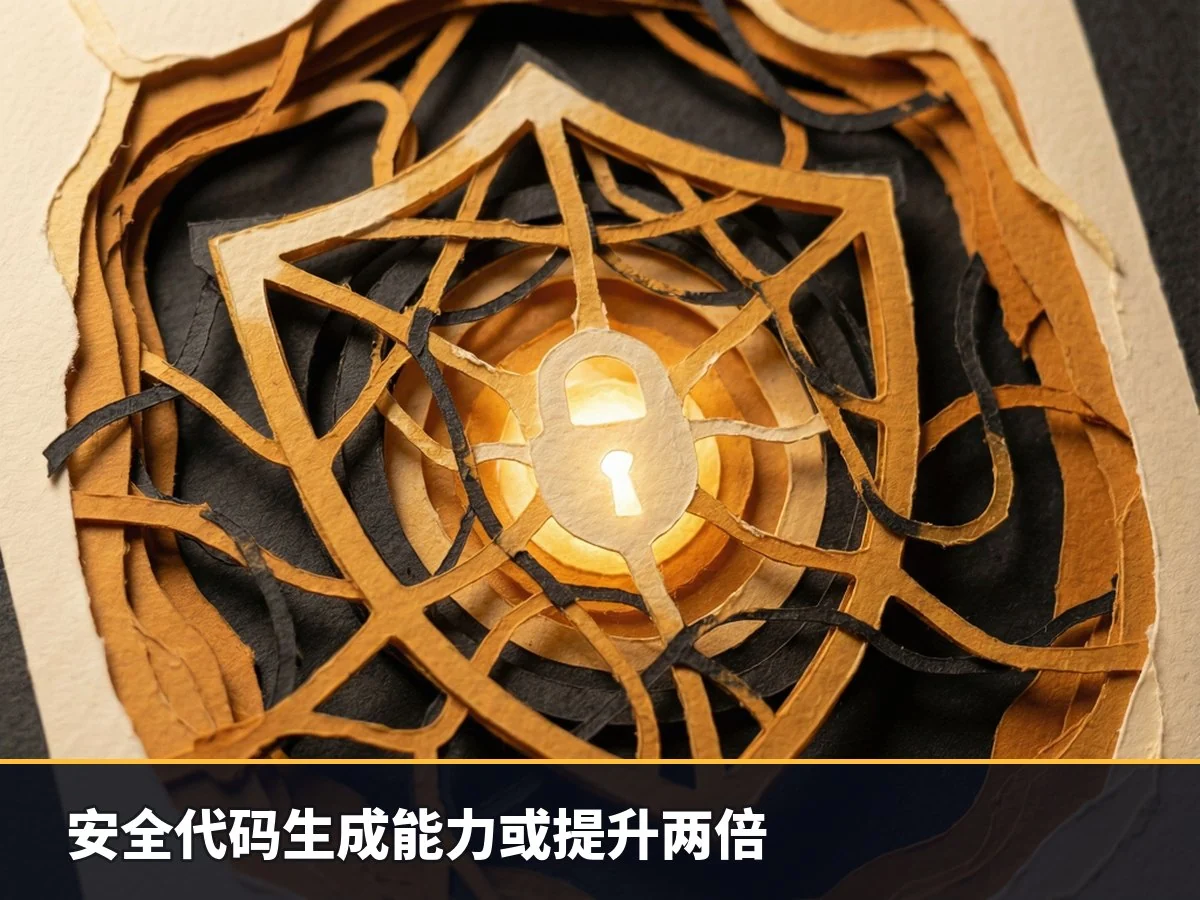 安全代码生成能力或提升两倍