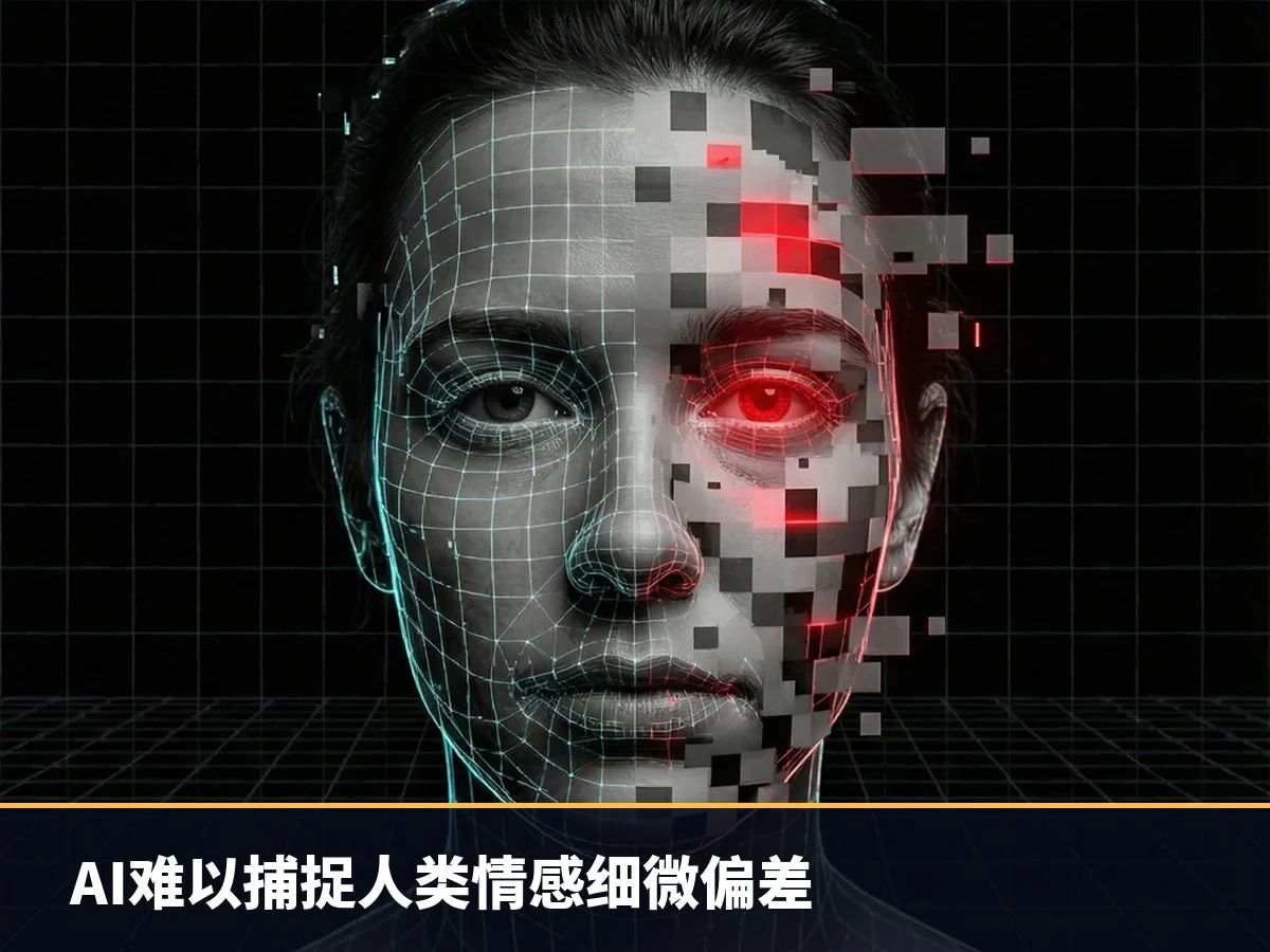 AI难以捕捉人类情感细微偏差