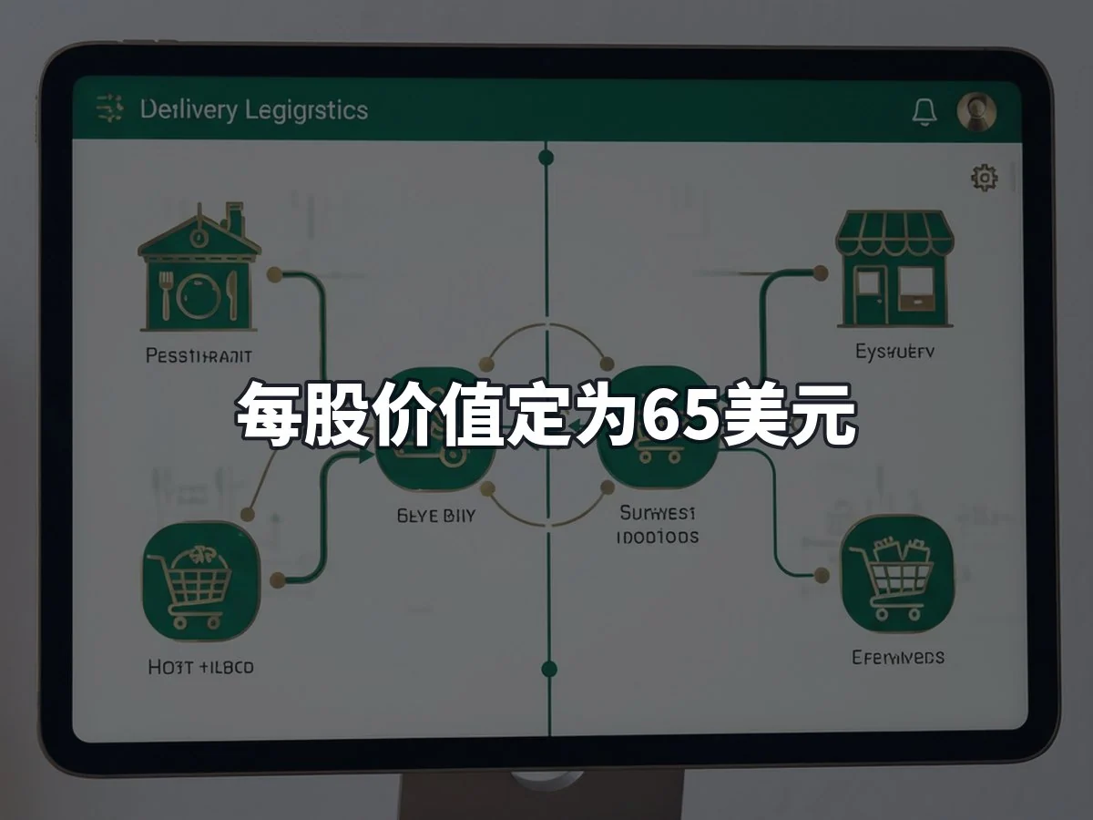 每股价值定为65美元