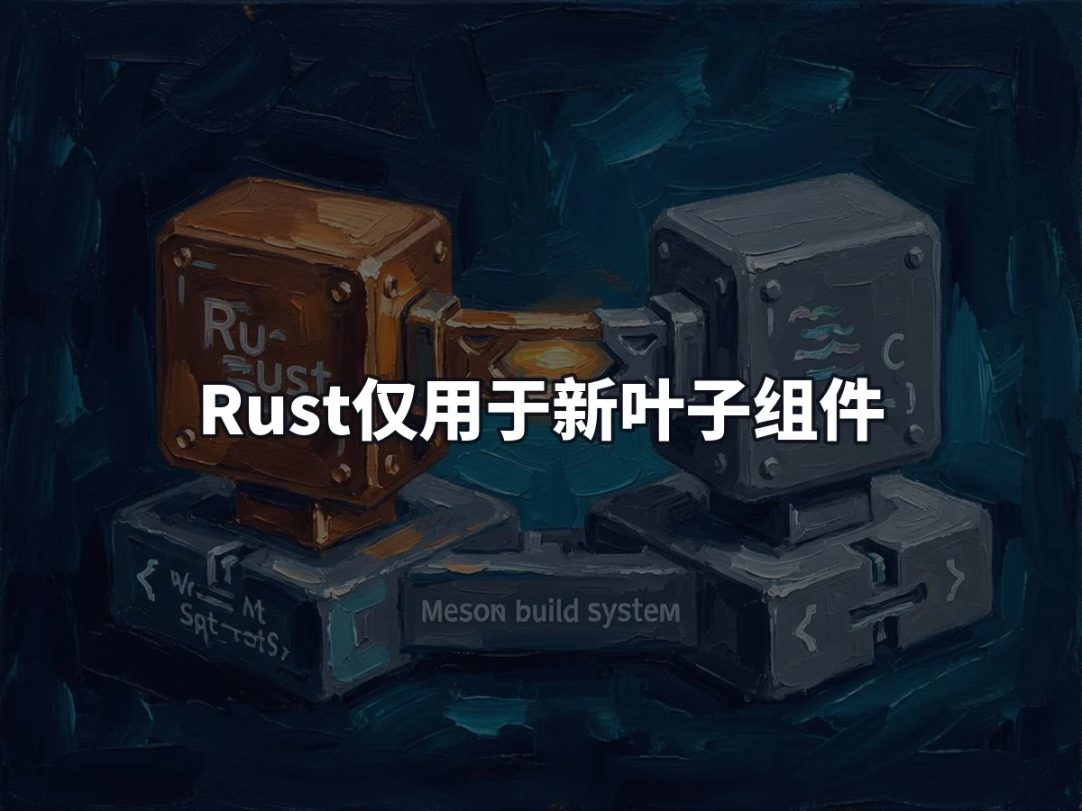 Rust仅用于新叶子组件