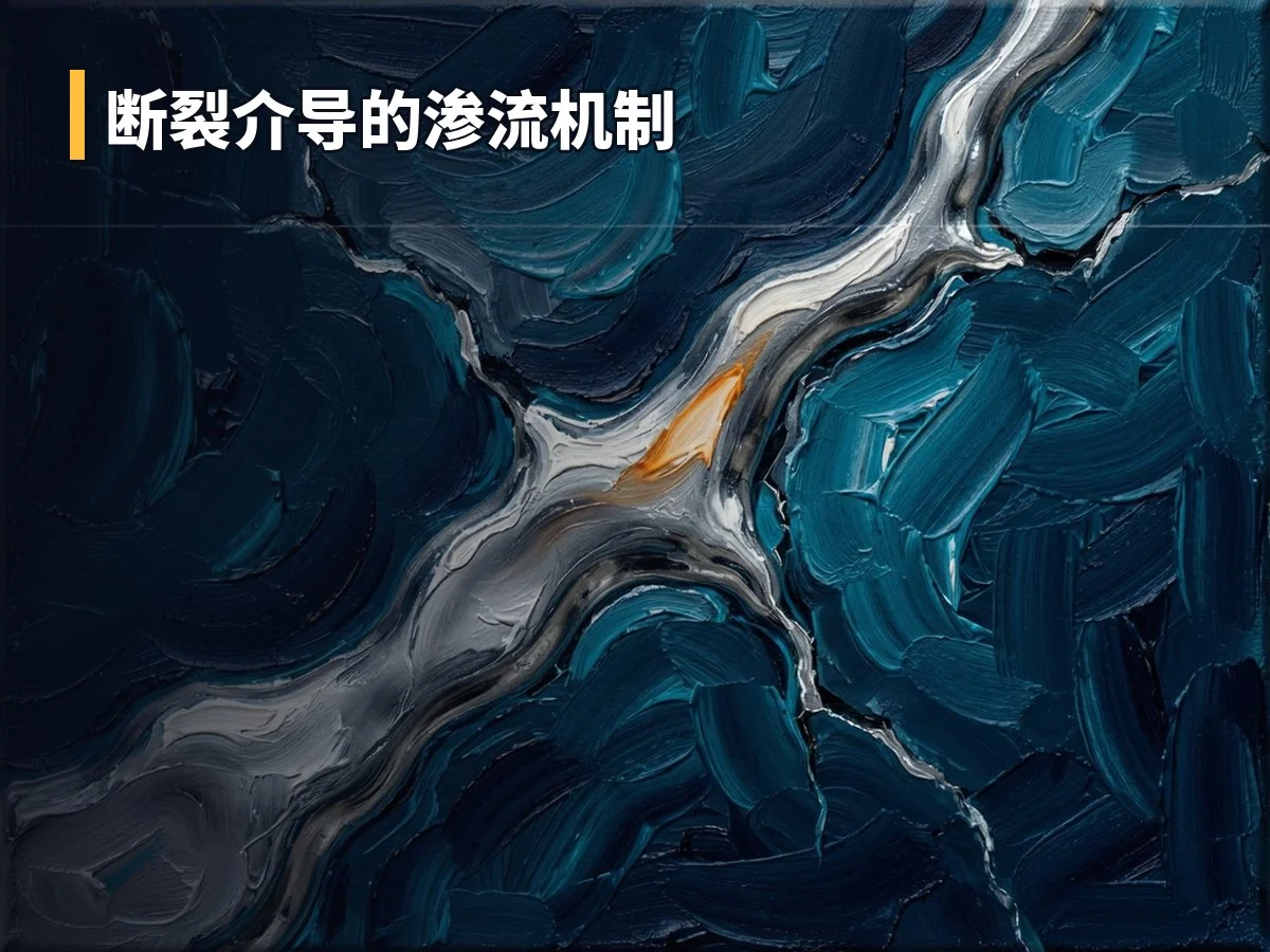断裂介导的渗流机制