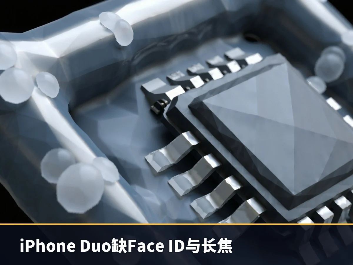 iPhone Duo缺Face ID与长焦