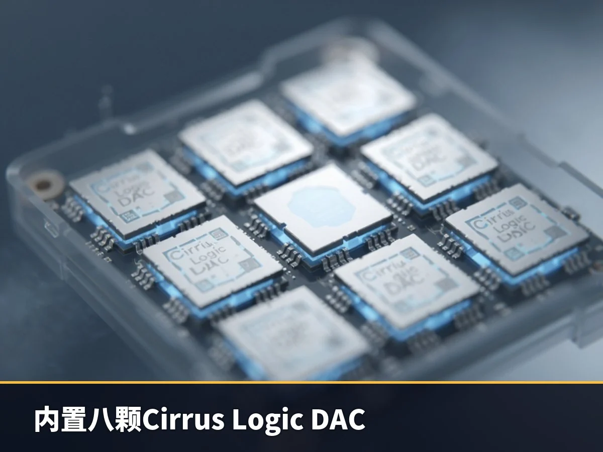内置八颗Cirrus Logic DAC