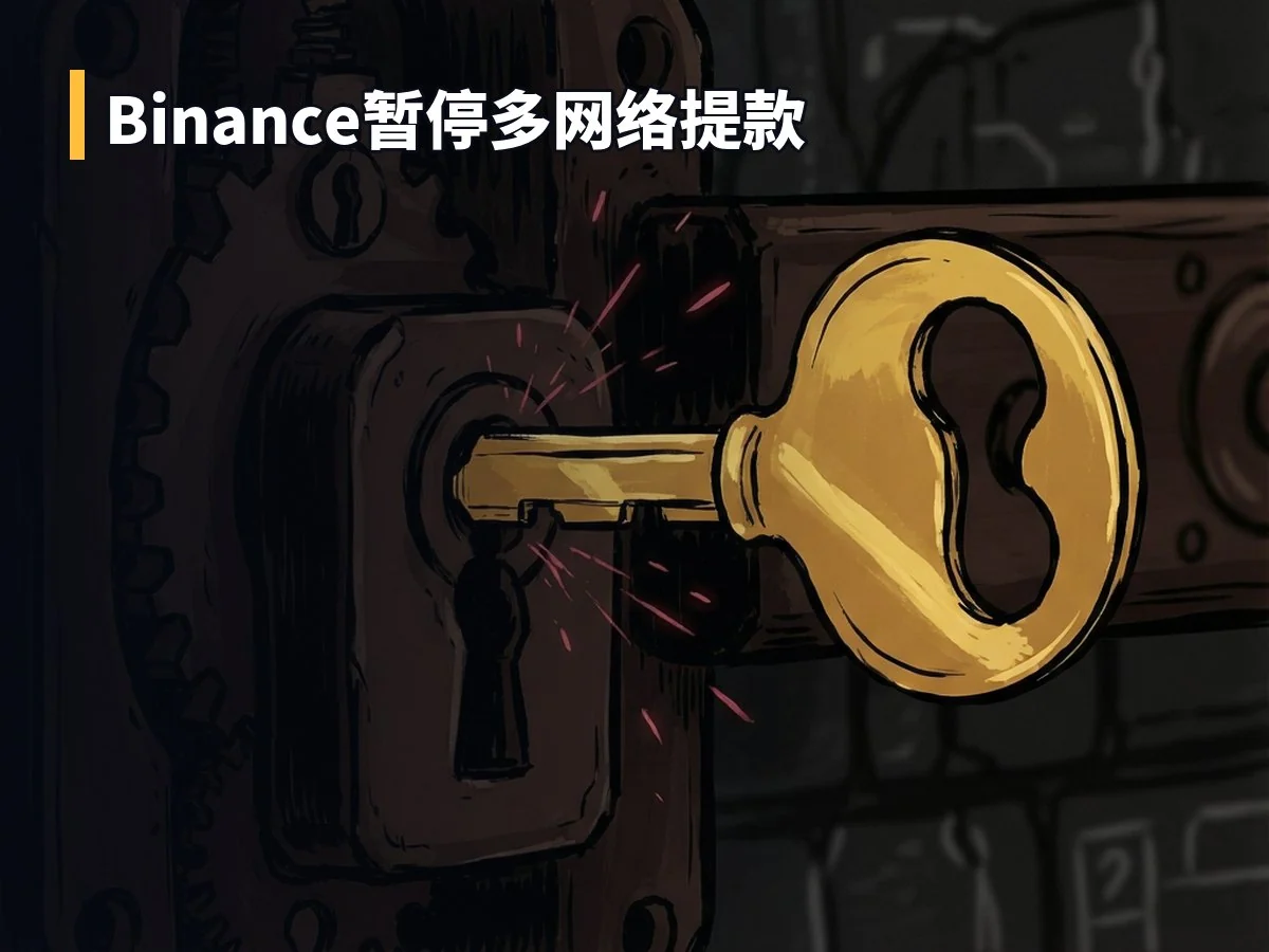 Binance暂停多网络提款