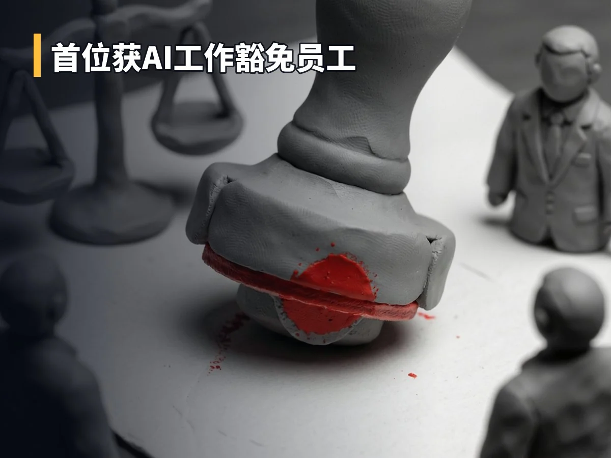 首位获AI工作豁免员工