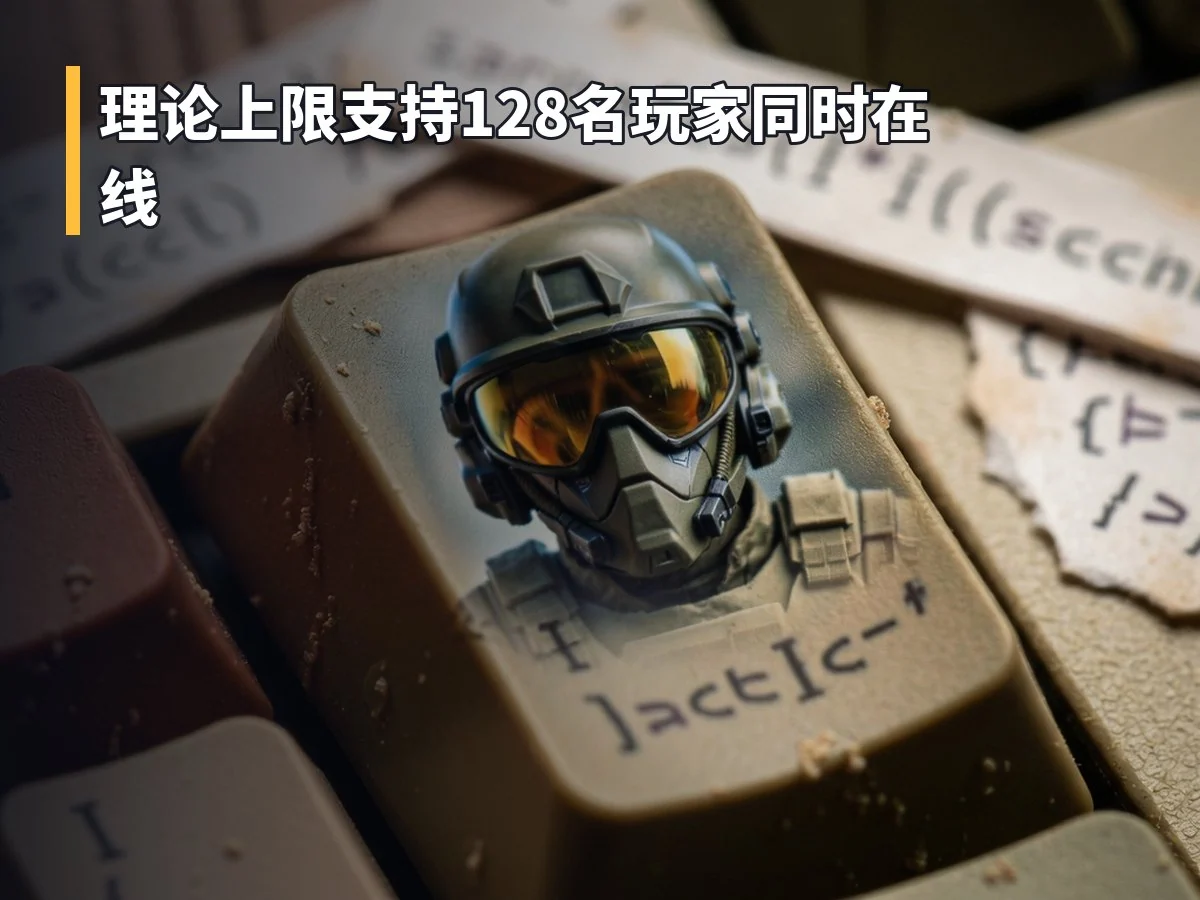 理论上限支持128名玩家同时在线