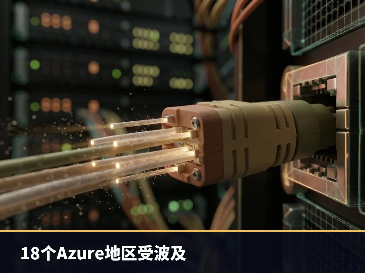 18个Azure地区受波及
