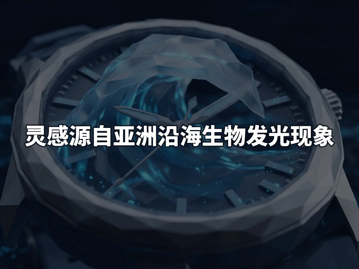 灵感源自亚洲沿海生物发光现象