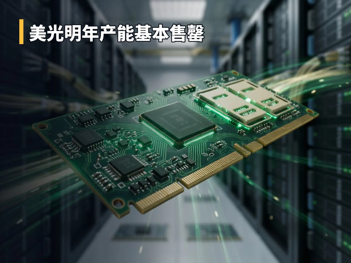 美光明年产能基本售罄