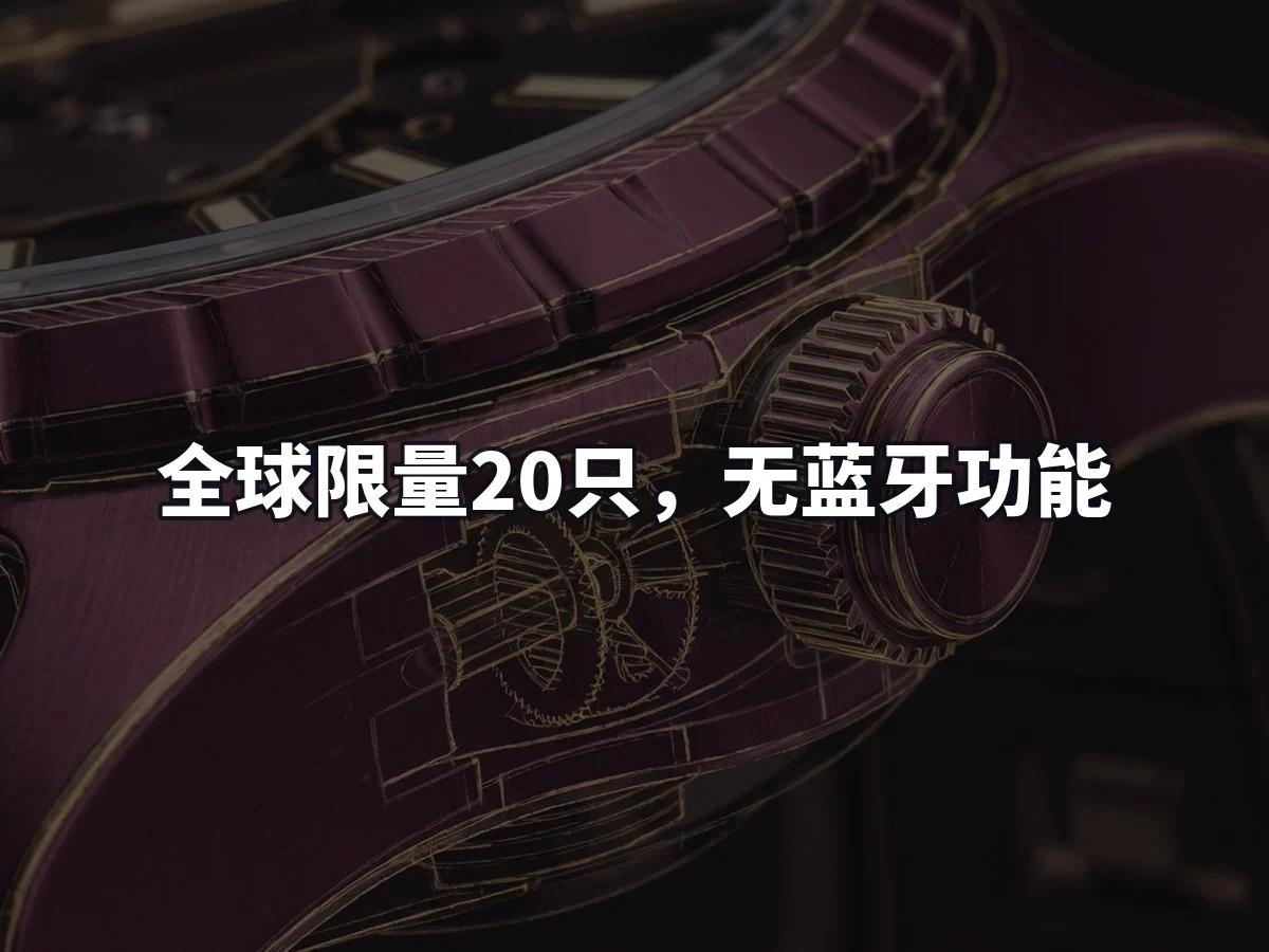 全球限量20只,无蓝牙功能