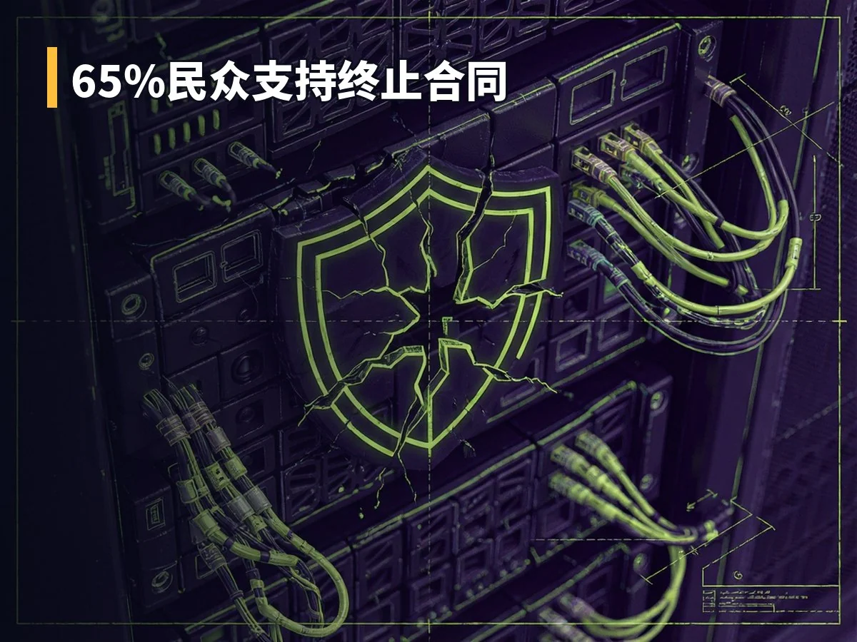 65%民众支持终止合同