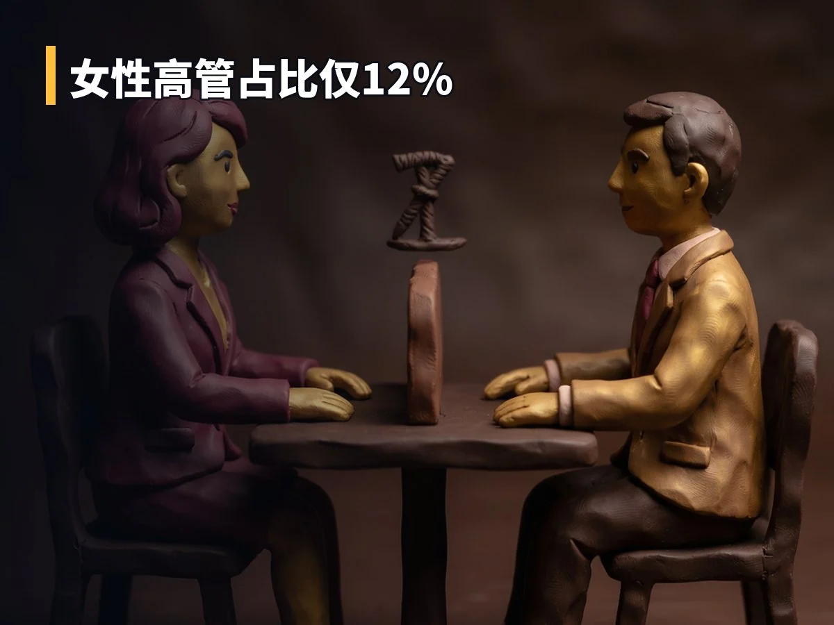 女性高管占比仅12%