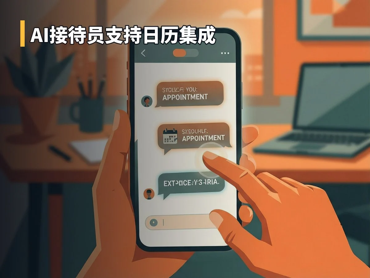 AI接待员支持日历集成