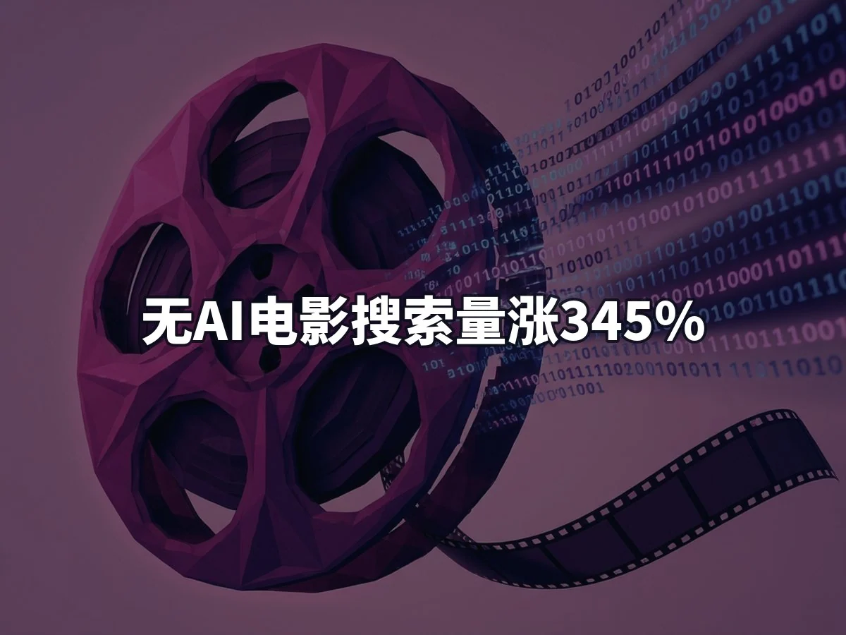 无AI电影搜索量涨345%