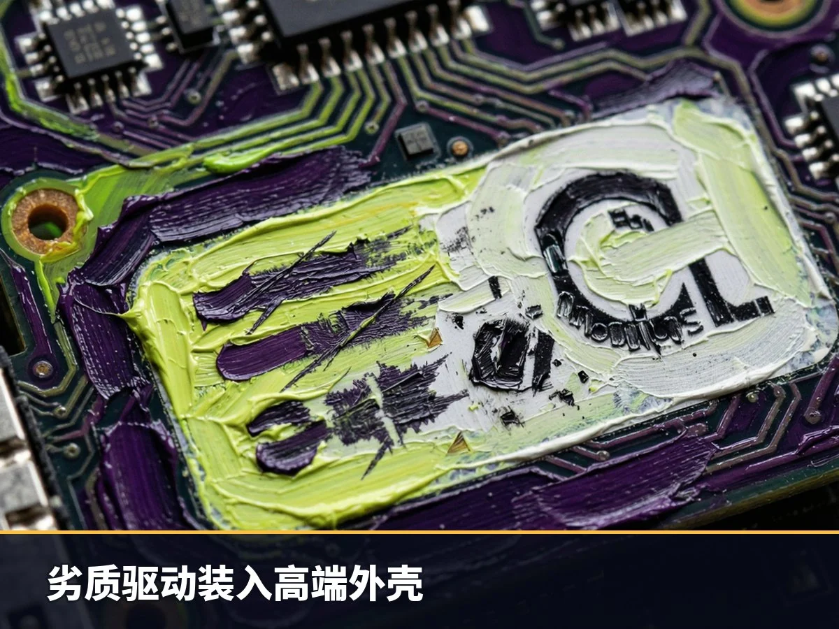 劣质驱动装入高端外壳