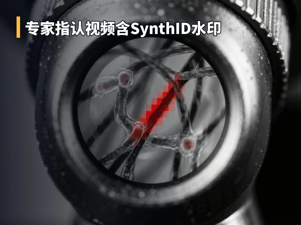 专家指认视频含SynthID水印