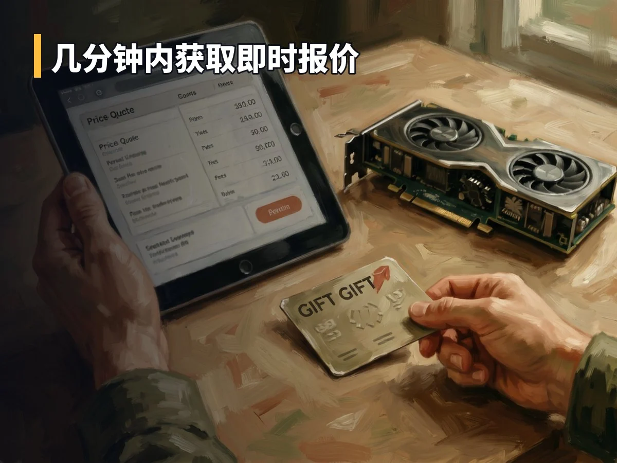 几分钟内获取即时报价