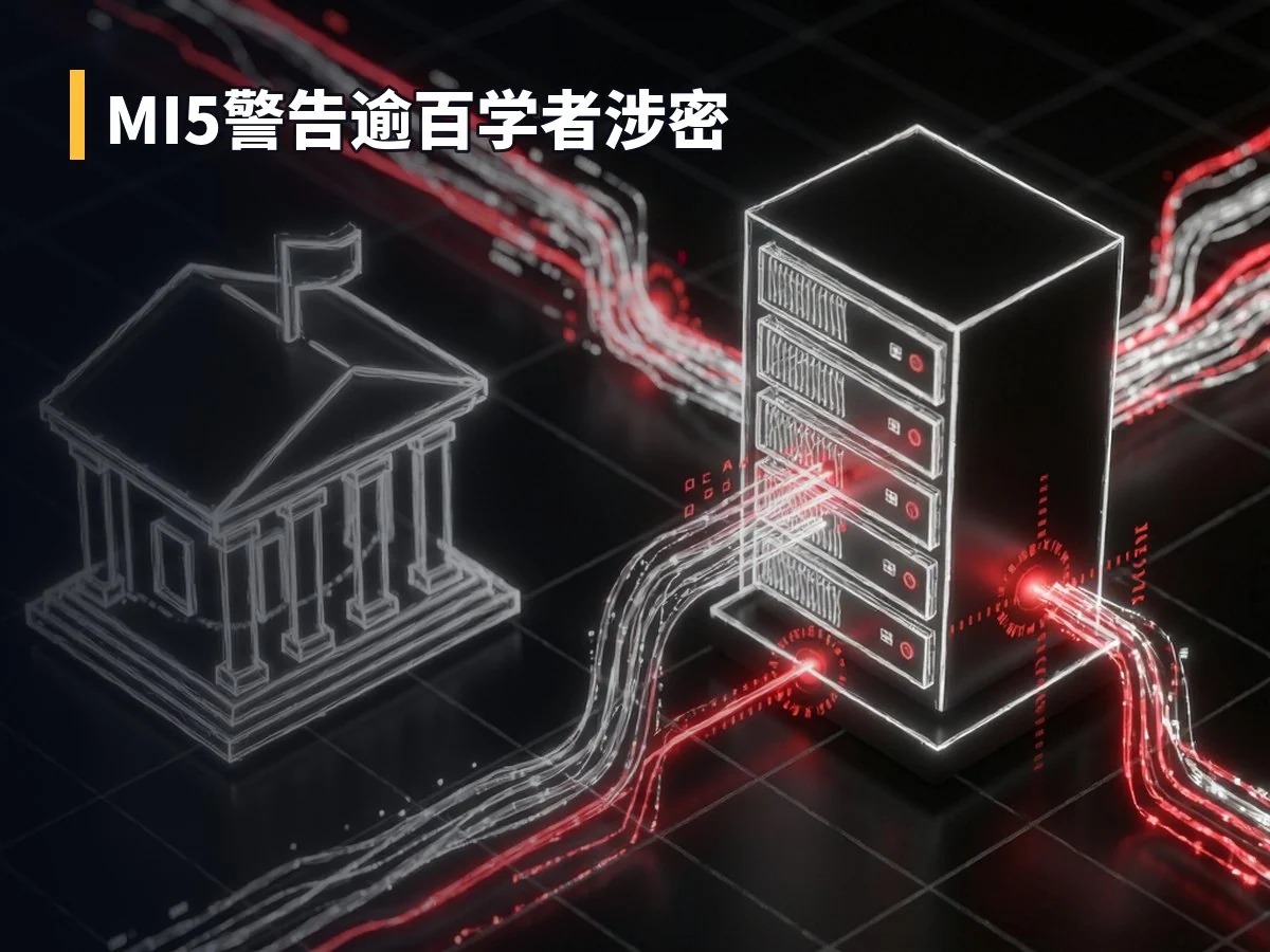 MI5警告逾百学者涉密