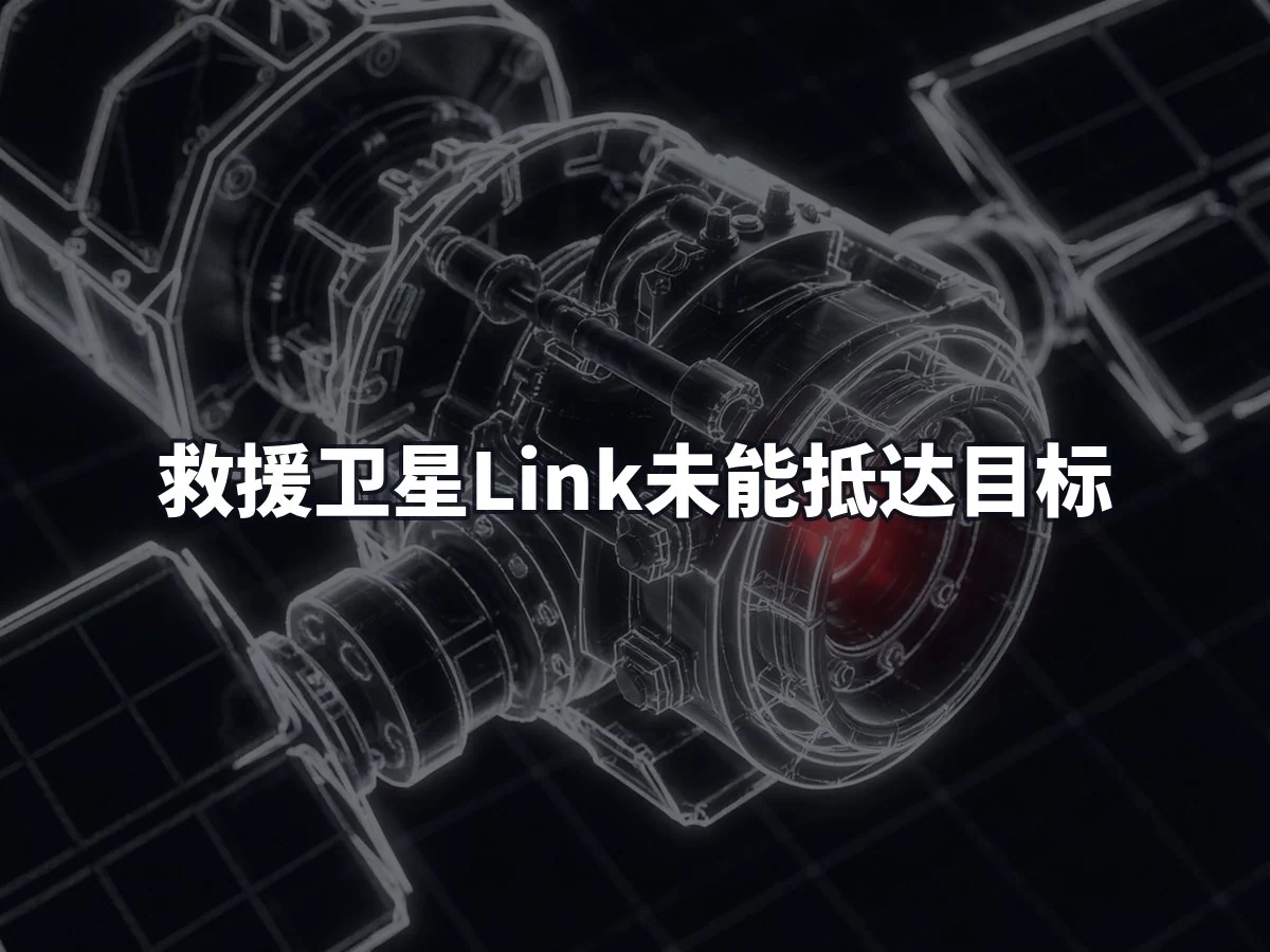 救援卫星Link未能抵达目标
