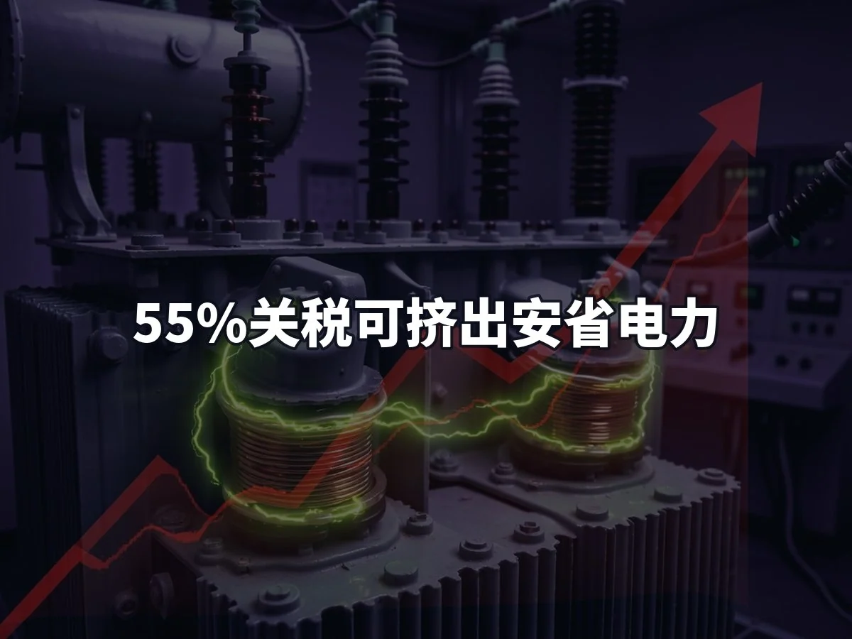 55%关税可挤出安省电力