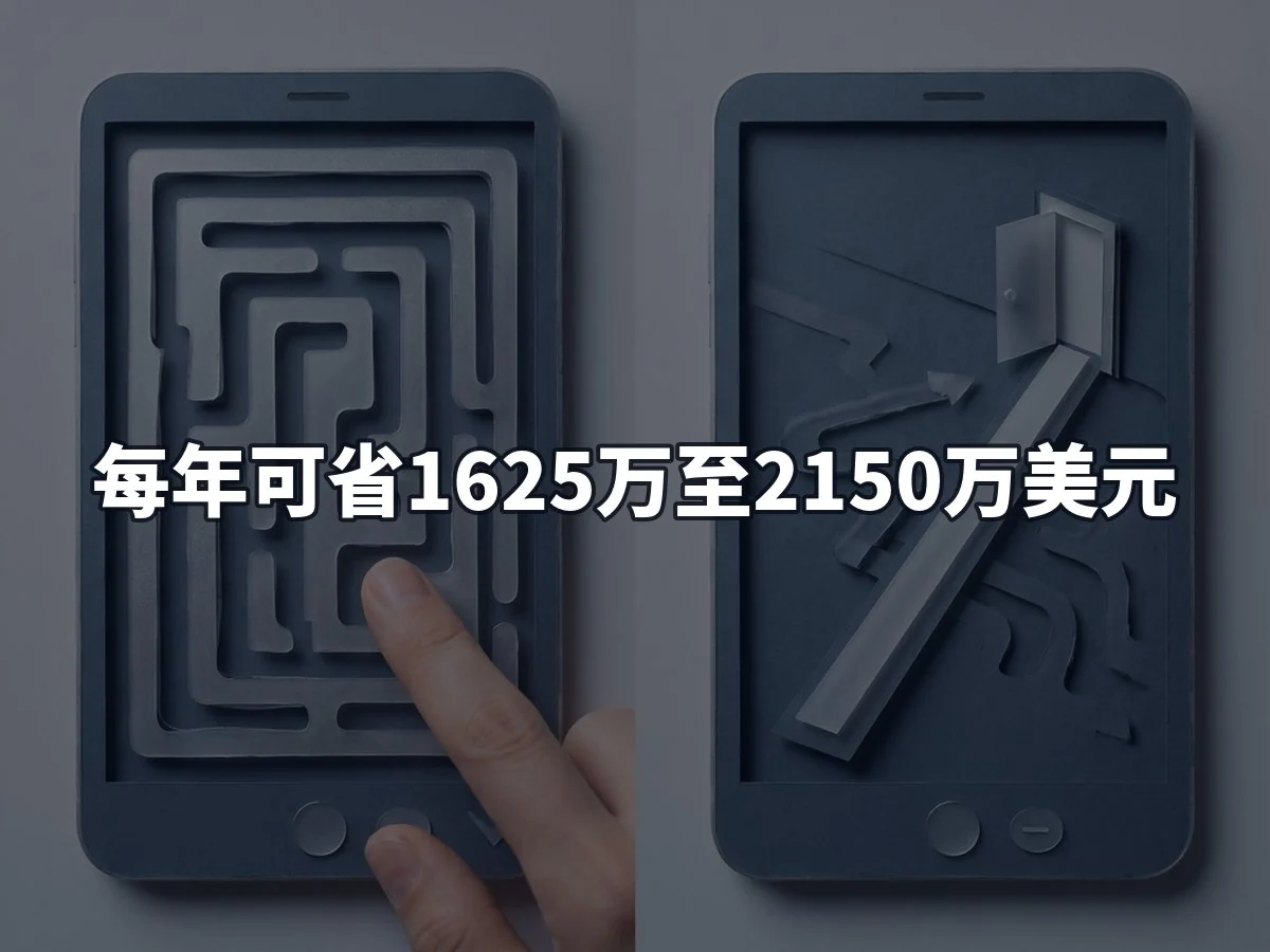 每年可省1625万至2150万美元