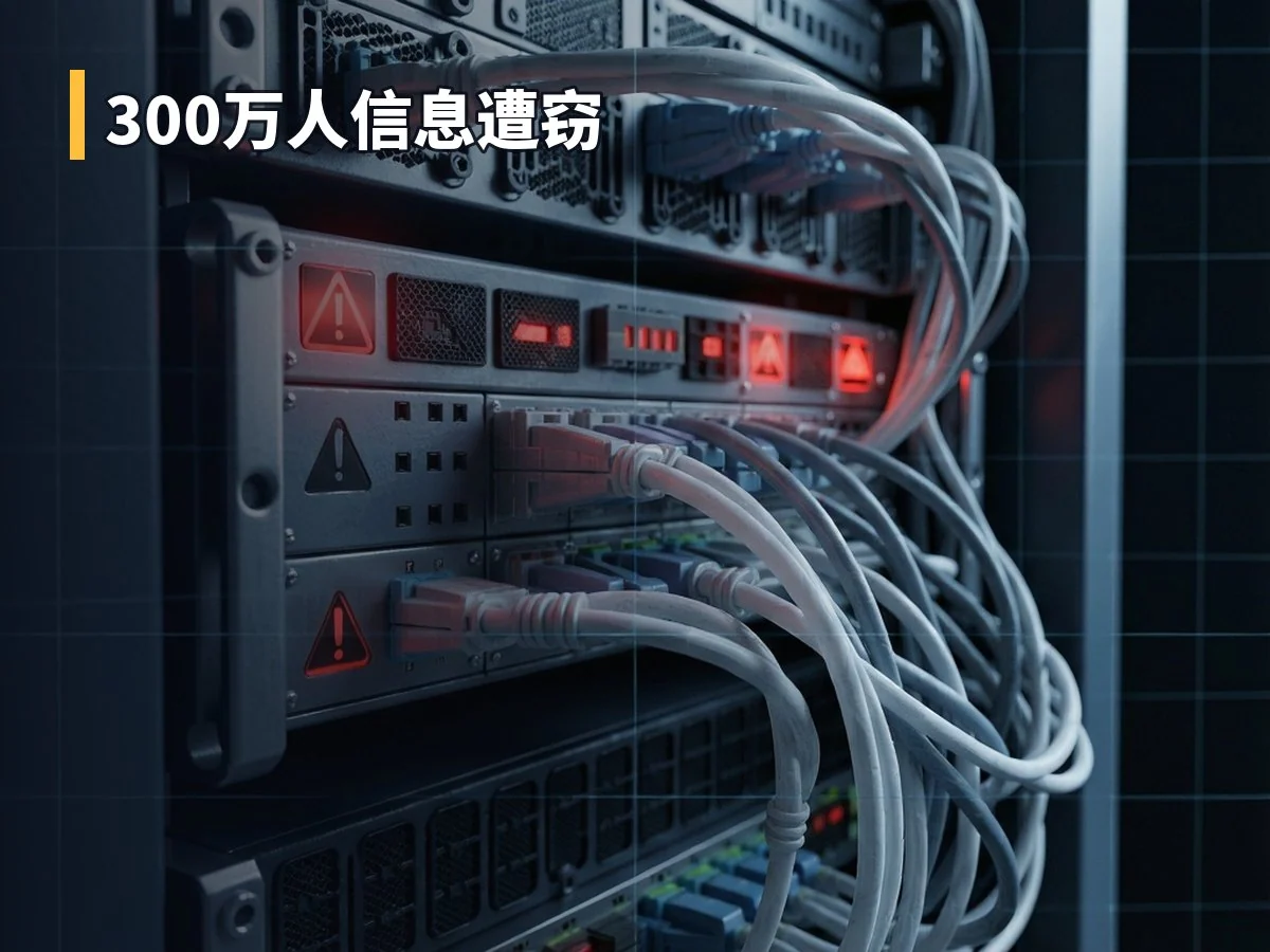 300万人信息遭窃