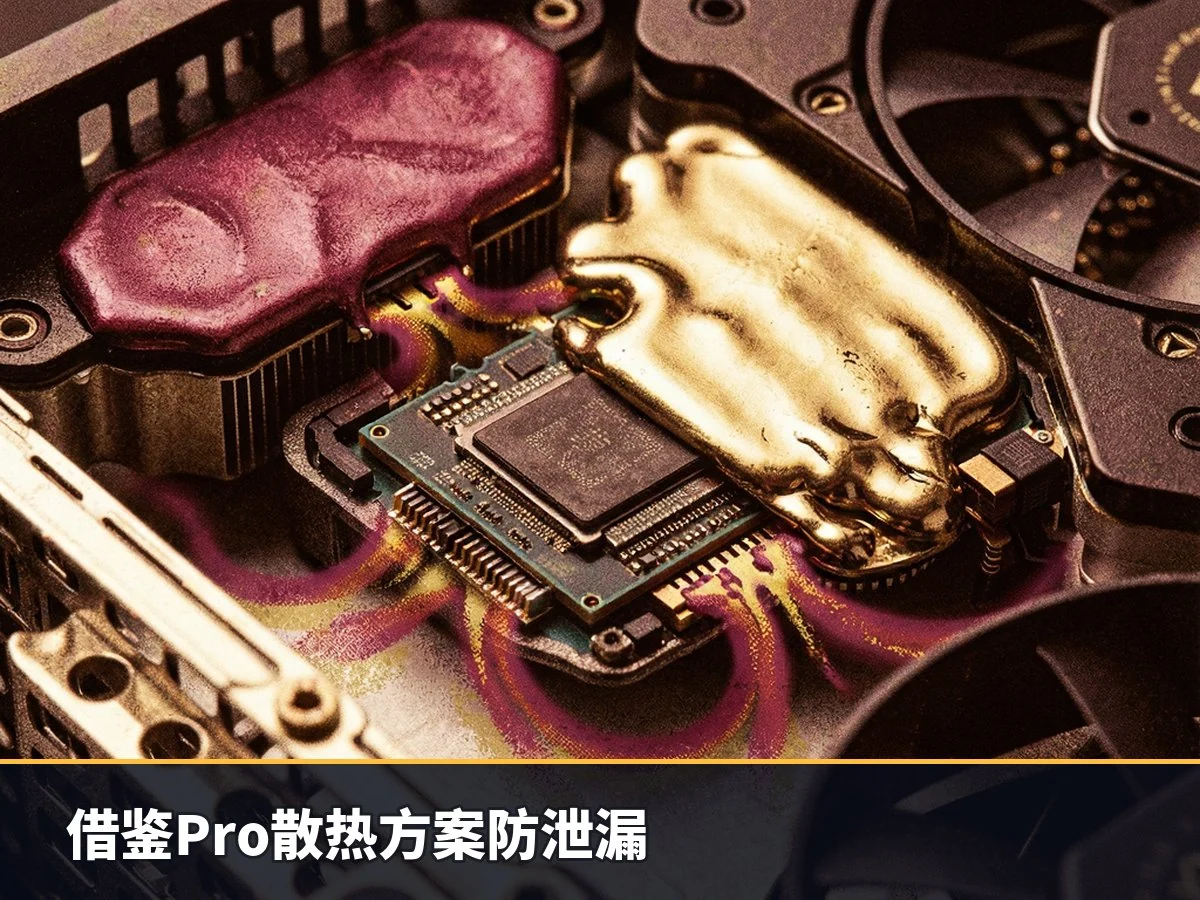 借鉴Pro散热方案防泄漏