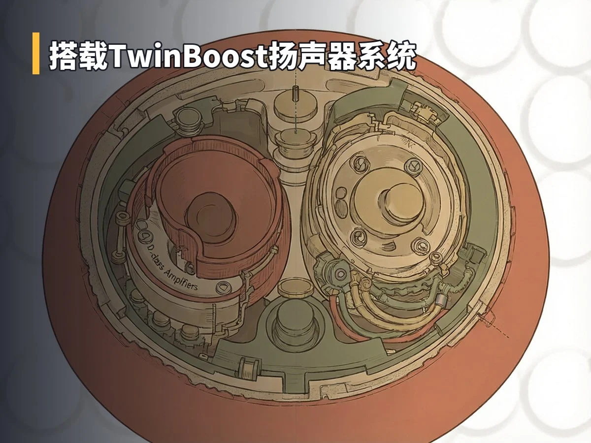 搭载TwinBoost扬声器系统