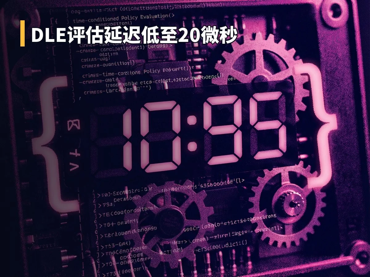DLE评估延迟低至20微秒