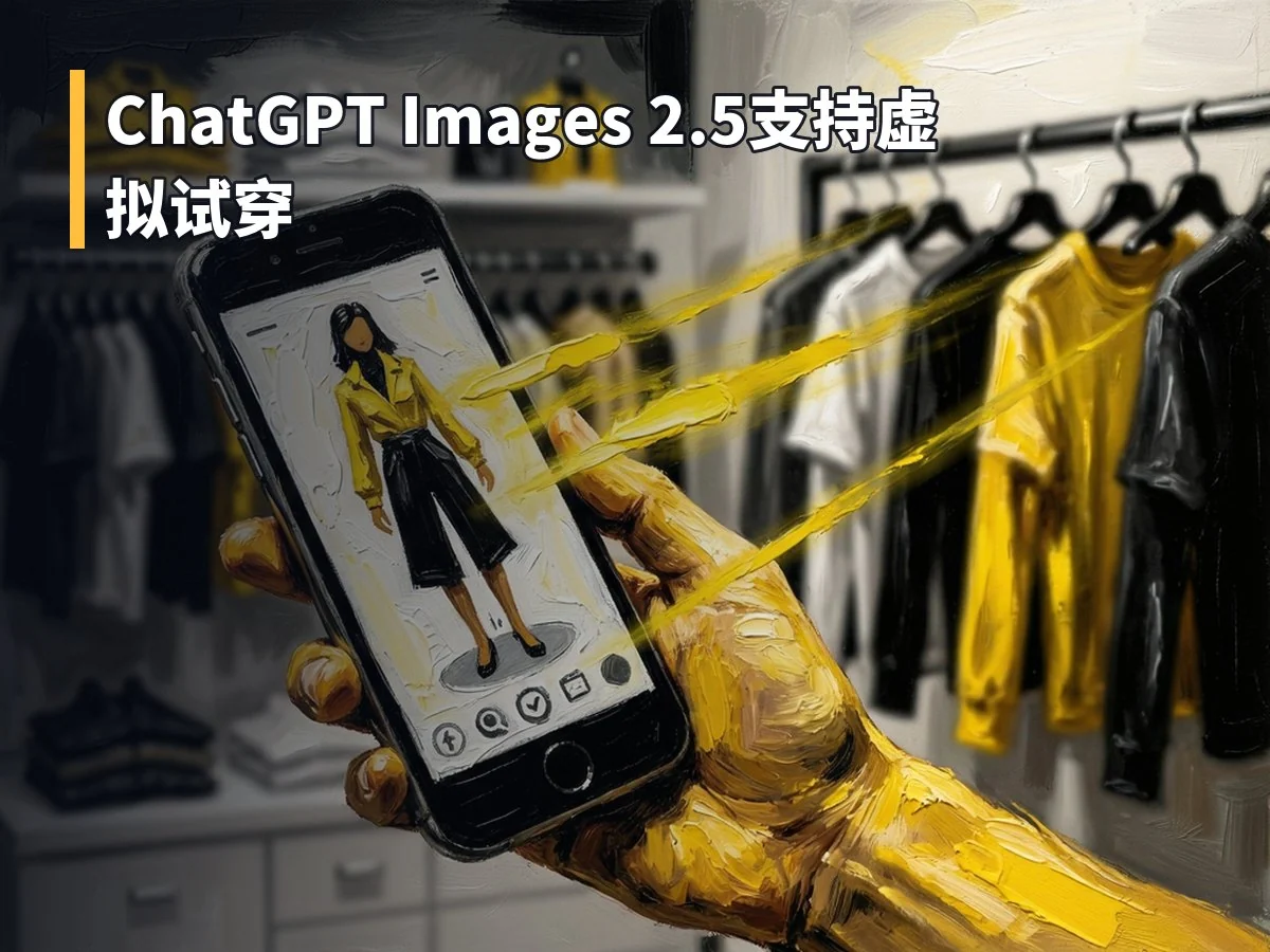 ChatGPT Images 2.5支持虚拟试穿