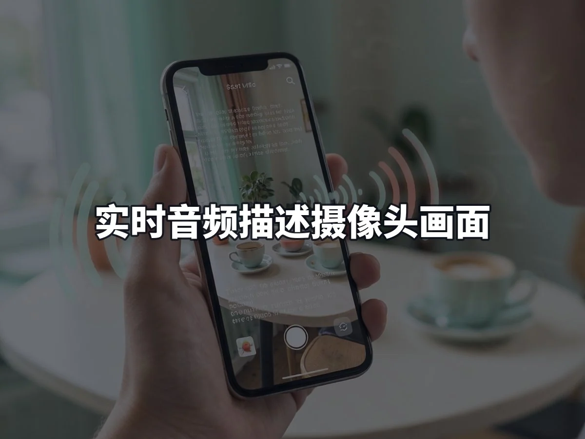 实时音频描述摄像头画面