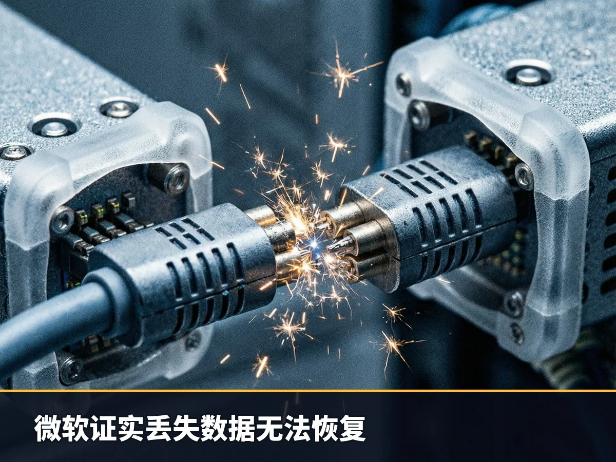 微软证实丢失数据无法恢复