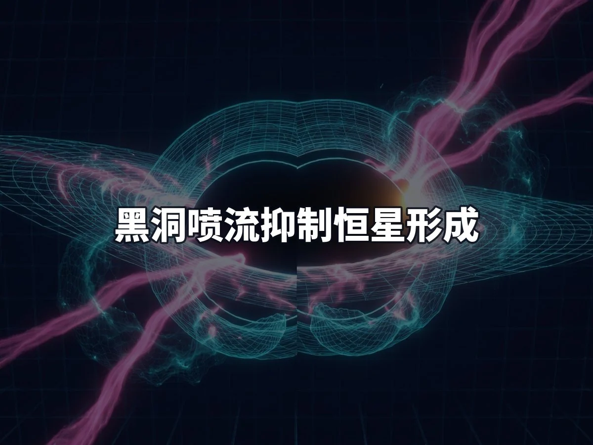 黑洞喷流抑制恒星形成