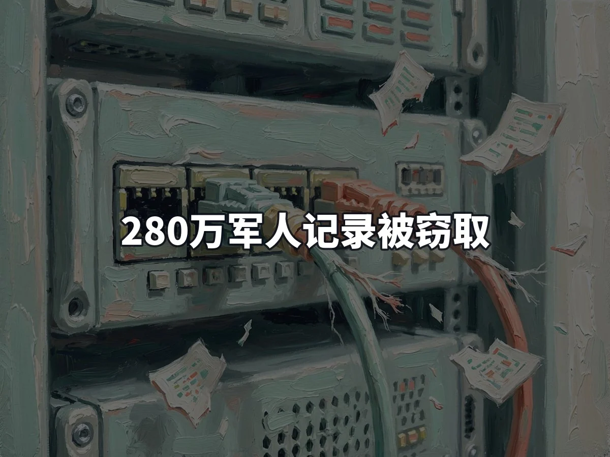 280万军人记录被窃取