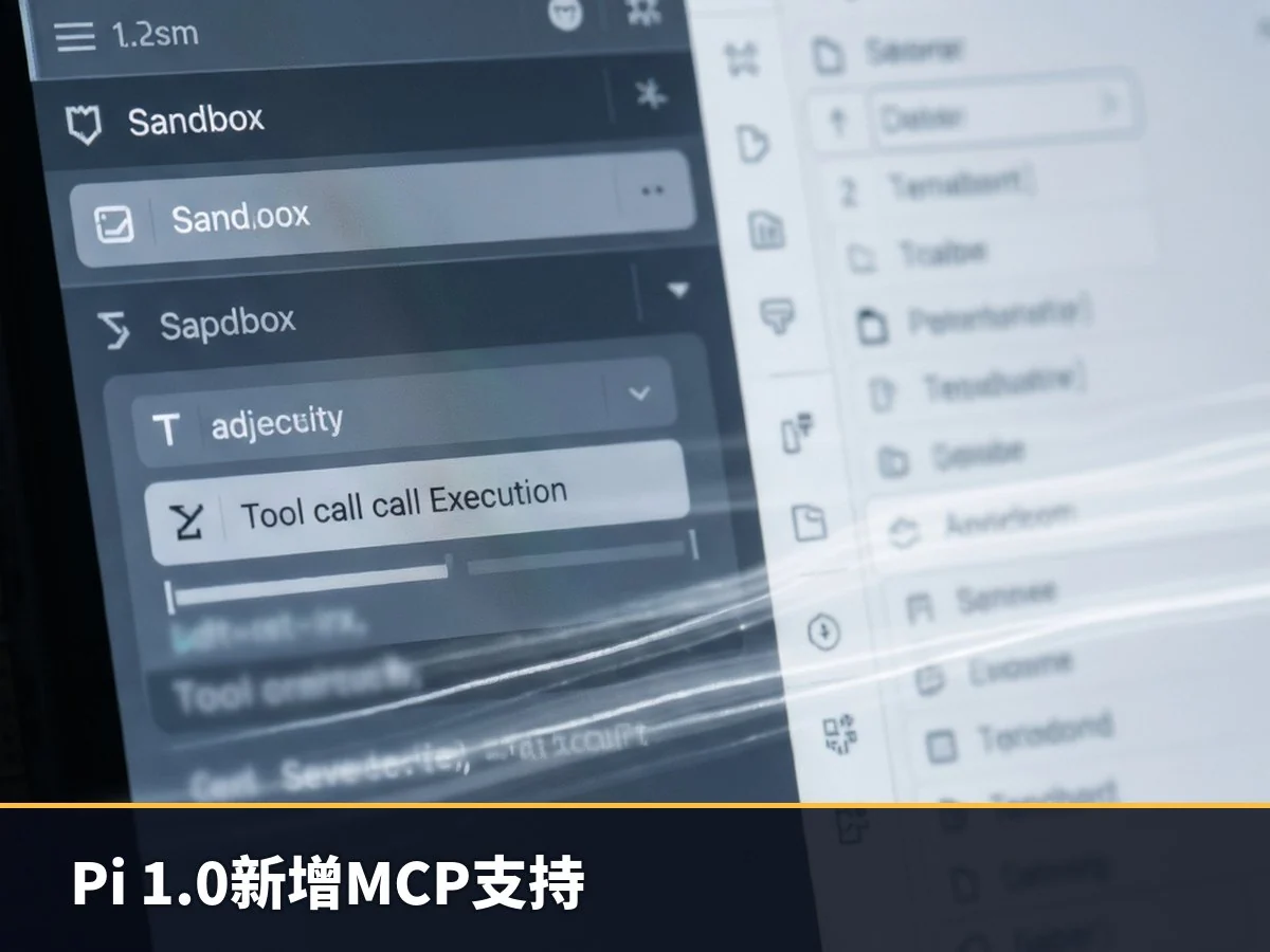 Pi 1.0新增MCP支持